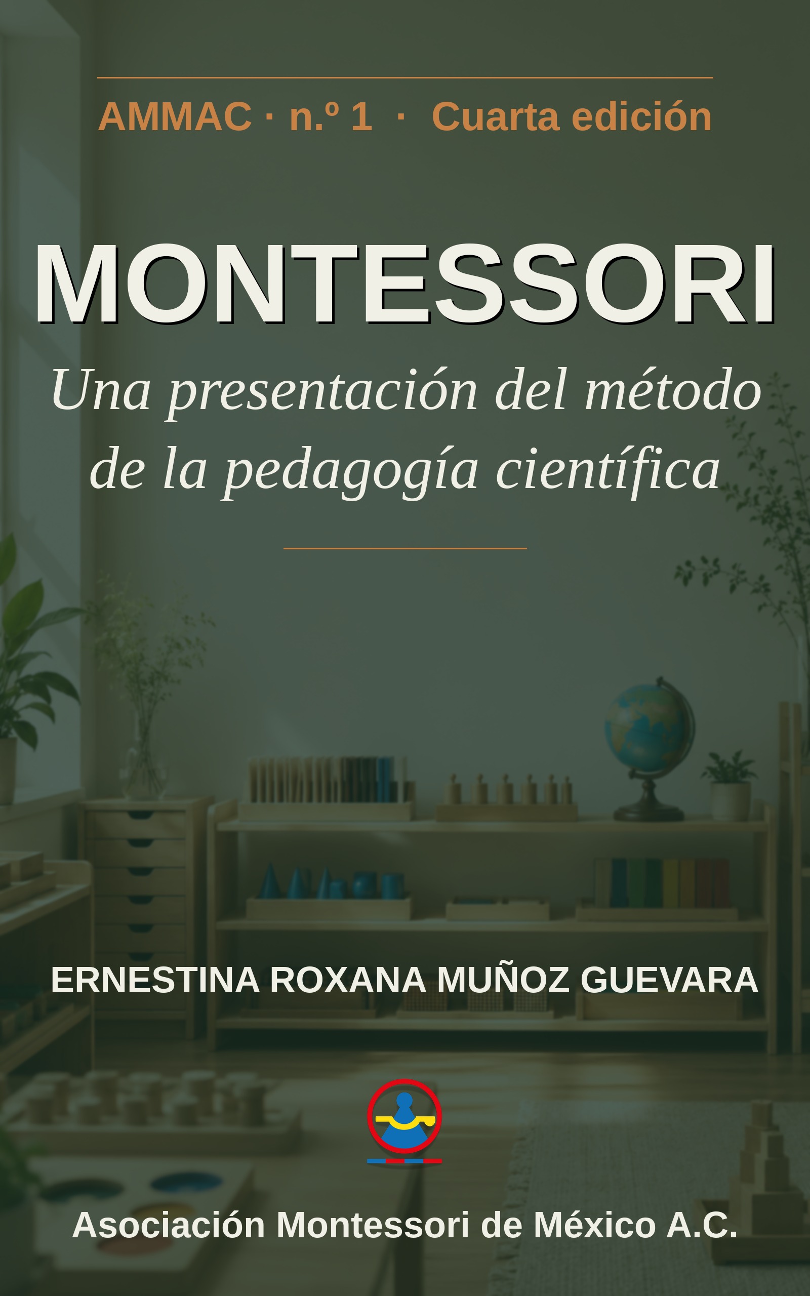 Portada de «Montessori: Una presentación del método de la pedagogía científica»